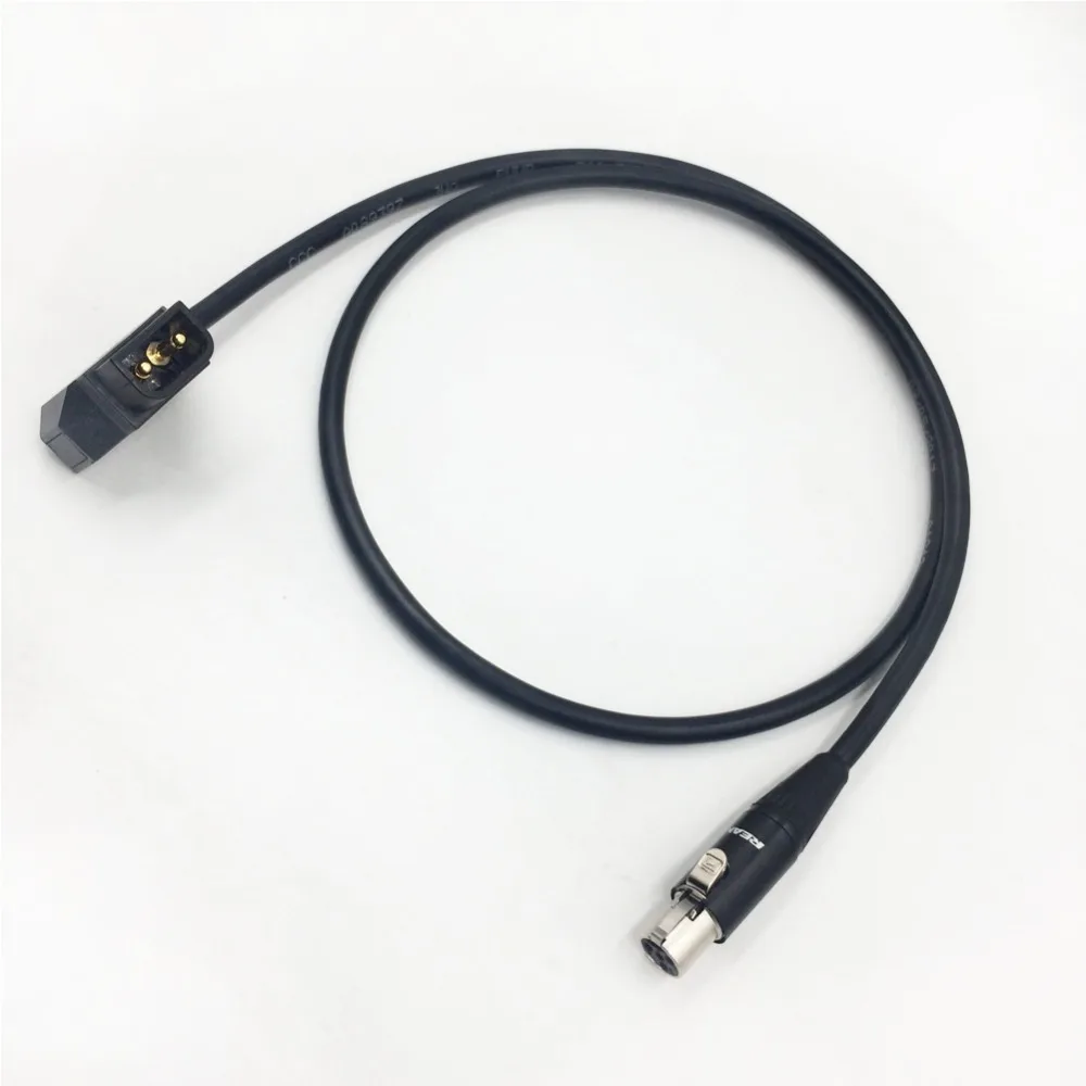 ARRI камеры TVlogic монитор 12 В кабель питания для монитора D TAP Neutrik REAN RT4FC B Mini XLR разъем 4