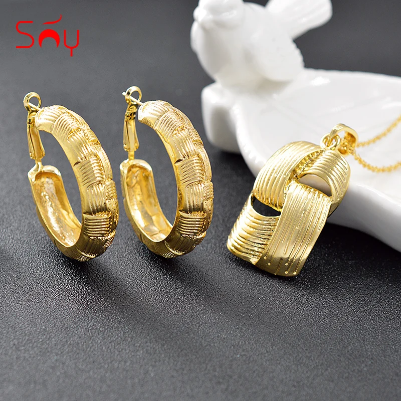Комплект ювелирных изделий Sunny Jewelry в классическом стиле большая бижутерия для