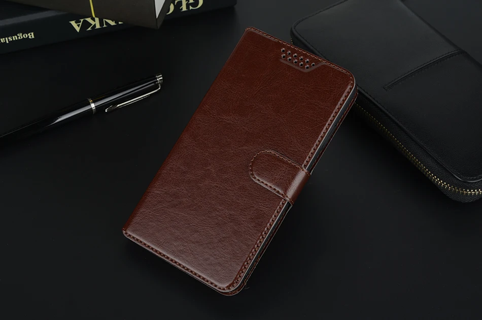 Кожаный чехол для huawei Ascend mate 7 Y616 G330 U8825D P Smart Plus Y5 Y5II Enjoy 8S Чехол-кошелек