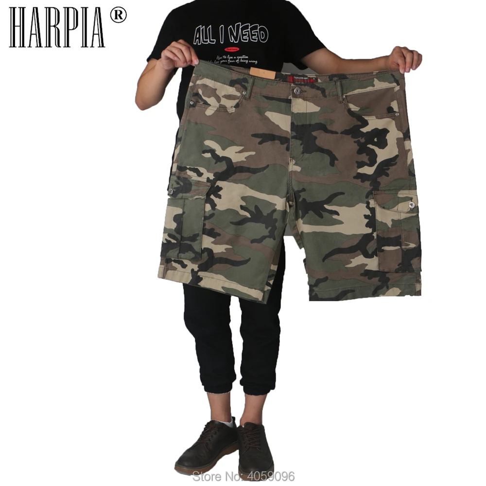 HARPIA новые Брендовые мужские военные карго шорты армейские камуфляжные хлопковые