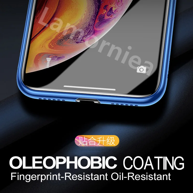 Защитное стекло закаленное 9D для iPhone XS MAX XR X 6 6S 7 8 Plus 11 Pro Max 2021 | Мобильные телефоны
