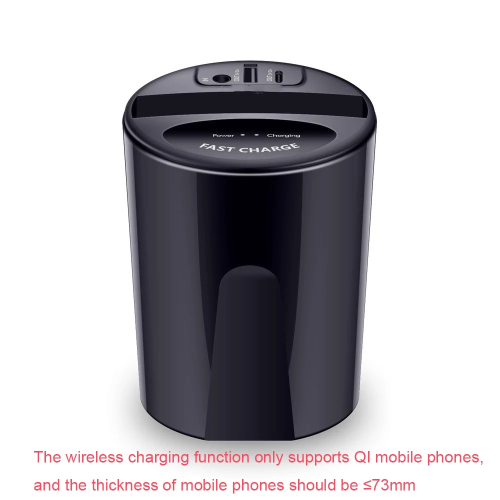 10 Вт автомобильное беспроводное зарядное устройство для IPhoneXS MAX/XR/11 12 Galaxy