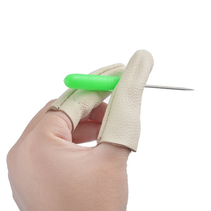 2 шт./лот разные цвета кожи напальчники приспособление для валяльных игл