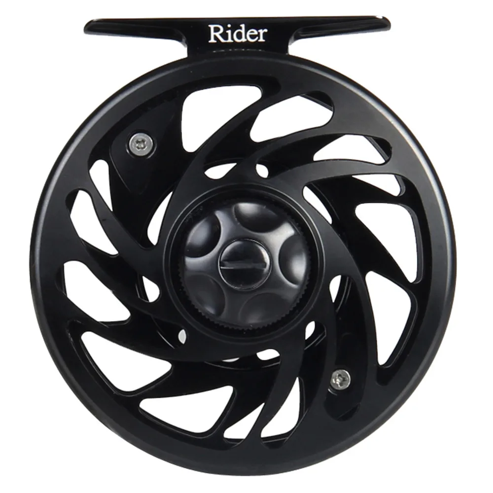 Rider серии 3/4WT Fly катушка большая беседка CNC Обработанная алюминиевая Рыболовная