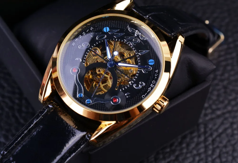 Часы наручные Winner мужские автоматические модные повседневные дизайнерские