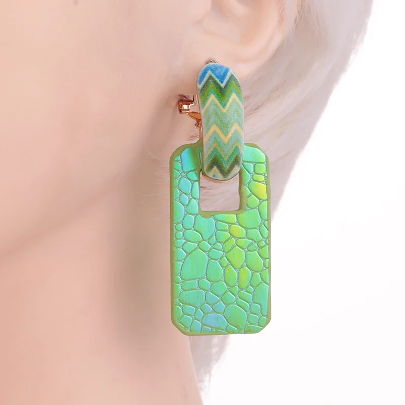 Sehuoran Серьги Brincos Aretes Pendientes кожаные серьги Match Material Orecchini большие Модные ювелирные
