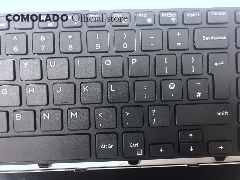 Клавиатура для ноутбука Dell Inspiron 15 3000 5000 3541 3542 3543 5542 5545 5547 15-5547 15-5000 15-5545 17-5000 6 черный