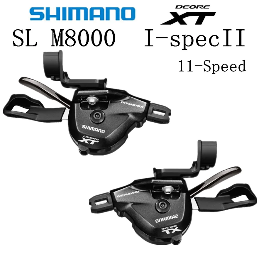 SHIMANO Deore XT SL M8000 рычаг переключения передач M8000 I-spec II RAPIDFIRE Plus рычаг переключения передач 11 скоростей 2x11 3x11 скоростей