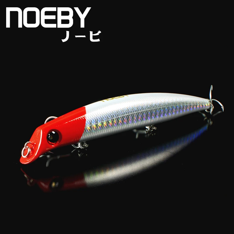 

NOEBY 1 Pcs Fishing Lure 120mm/16g 0-0.9m Floating MINNOW Hard Bionic Bait VMC Treble Hooks long shot Spinning Fish NBL 9029