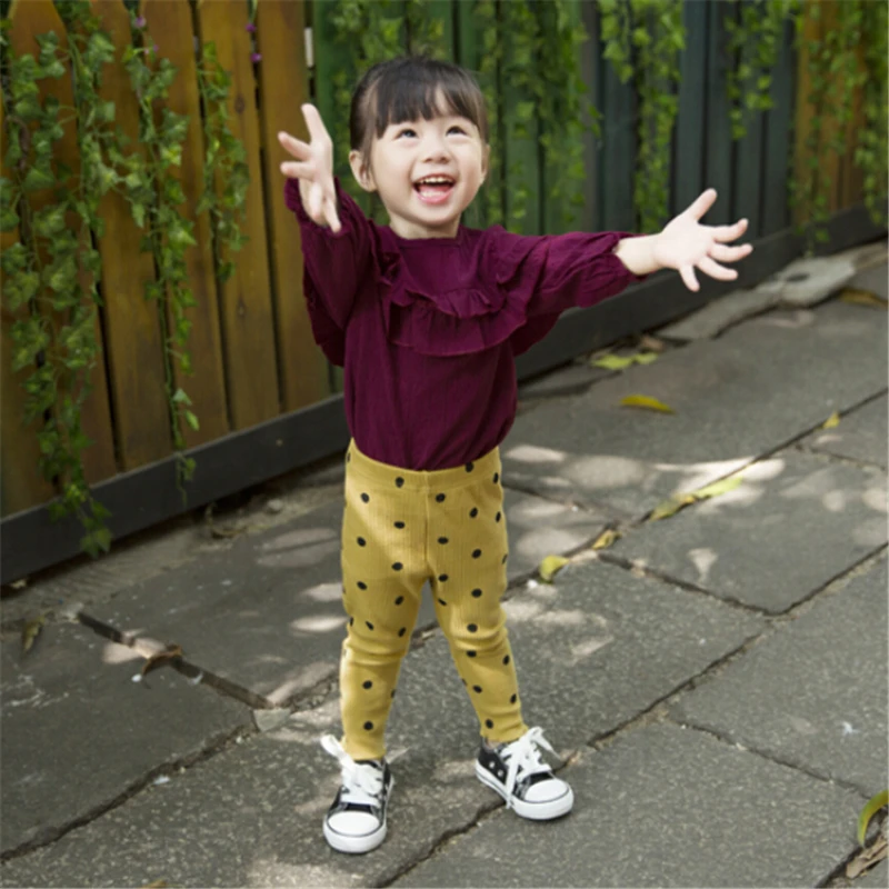 Футболка pudcoco для маленьких девочек одежда однотонная модная футболка с длинным