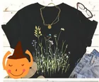 Kuakuayu HJN полевые цветы, рубашка с растениями, рубашка с растениями, рубашка с цветами