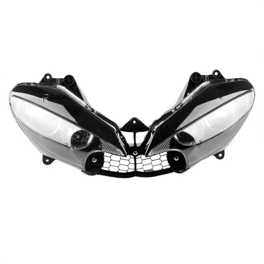 Фара для Yamaha YZF R6 2003 2004 2005 YZF-R6 03 04 05 прозрачный головной свет лампы черный цвет |