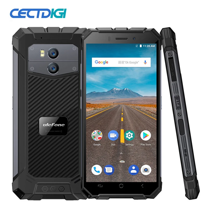 Оригинальный мобильный телефон Ulefone Armor X 4G LTE 2 Гб ОЗУ 16 ПЗУ Android 8 1 Oreo MTK6739 18:9 5 ''HD
