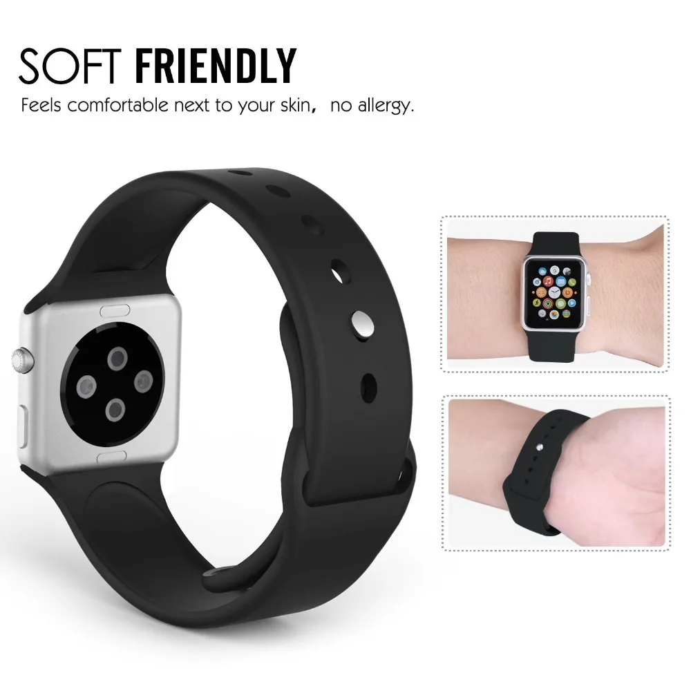 Sport Strap Bracelet Band Silicone 