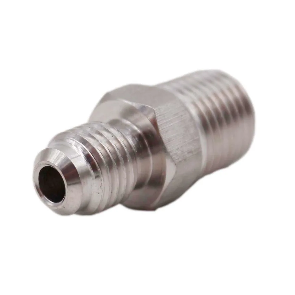 1/" MFL x 1/4" Мужской NPT, нержавеющая сталь, Замена СО2 регулятора/СО2 коллектора/пивного пивоварения, оборудование для пивоварения