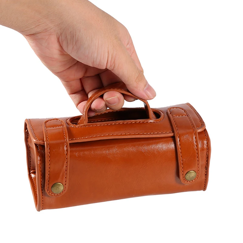 Высококачественная Мужская сумка для бритья из искусственной кожи туалетных