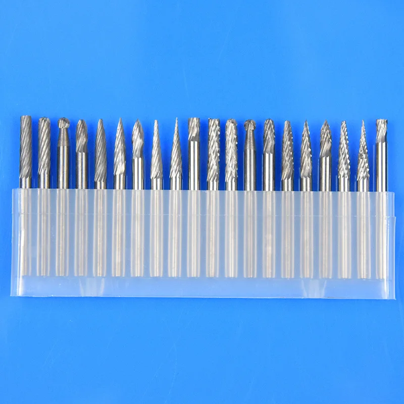 20 xTungsten КАРБИДА резак Ротари Burr Набор Гравировальный Бит 3 мм X | Инструменты