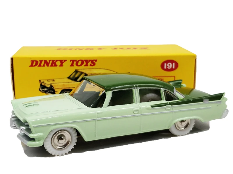 1:43 Dinky Toys 191 Dodge Royal Sedan литая модель автомобиля