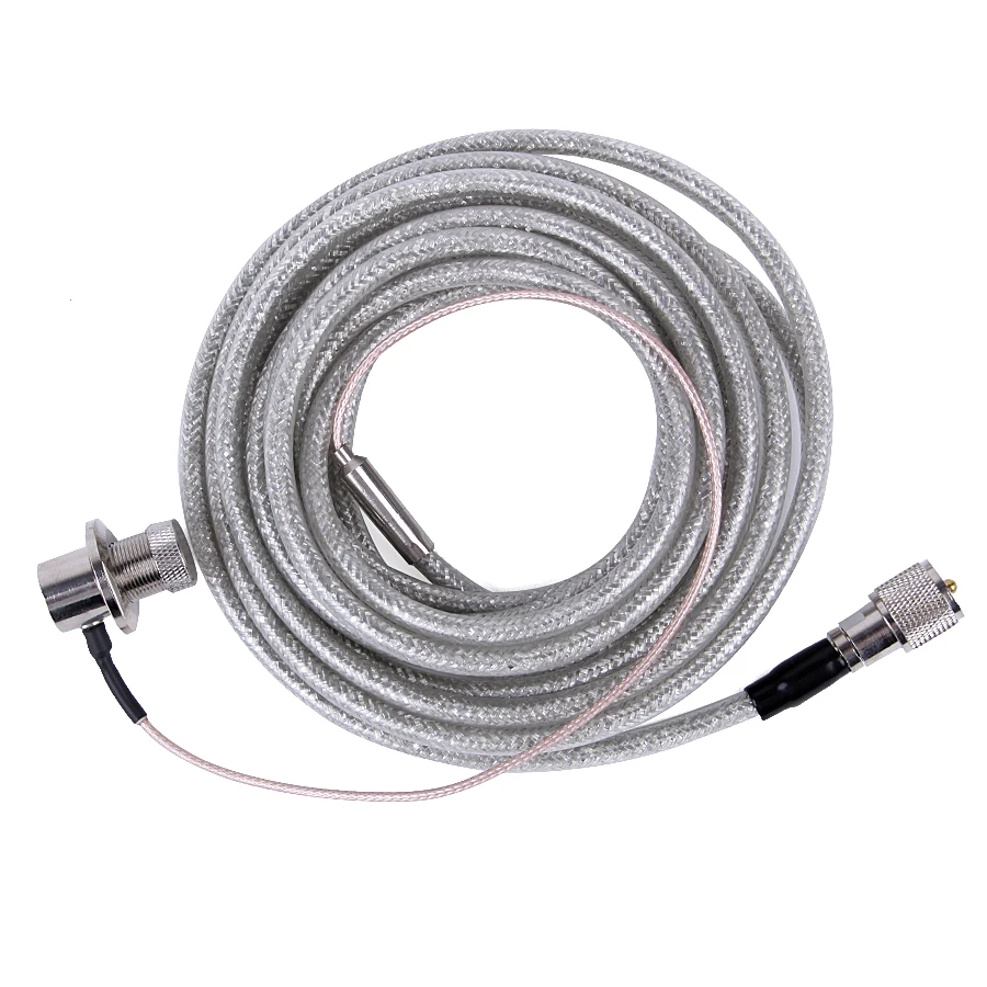 Walkie Talkie SURMEN SC-5MS PL-259 SO-239 Antenna Extension Cable for Radio Kenwood Yaesu Two Way Radio Antenna Extension Cable