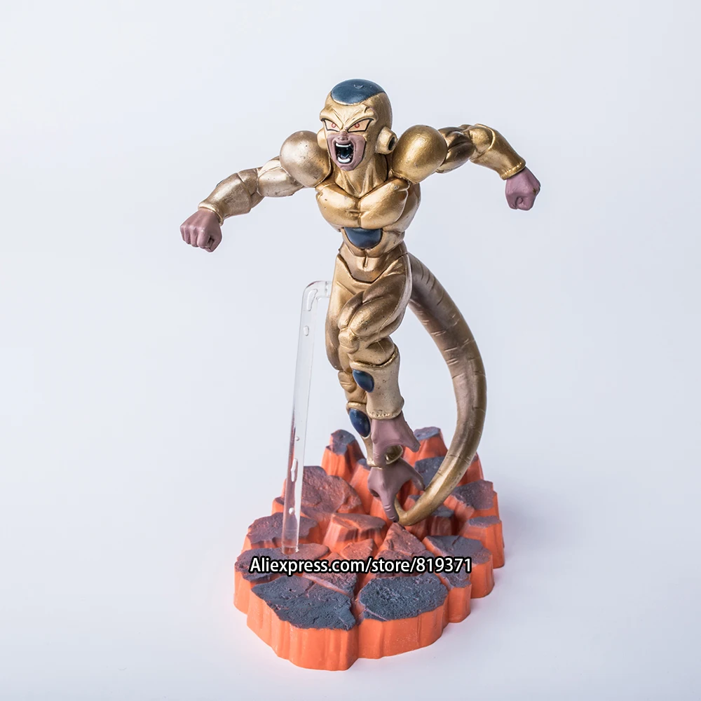 Фигурка героя мультфильма Super Z Gold Frieza из ПВХ аниме модель игрушка кукла