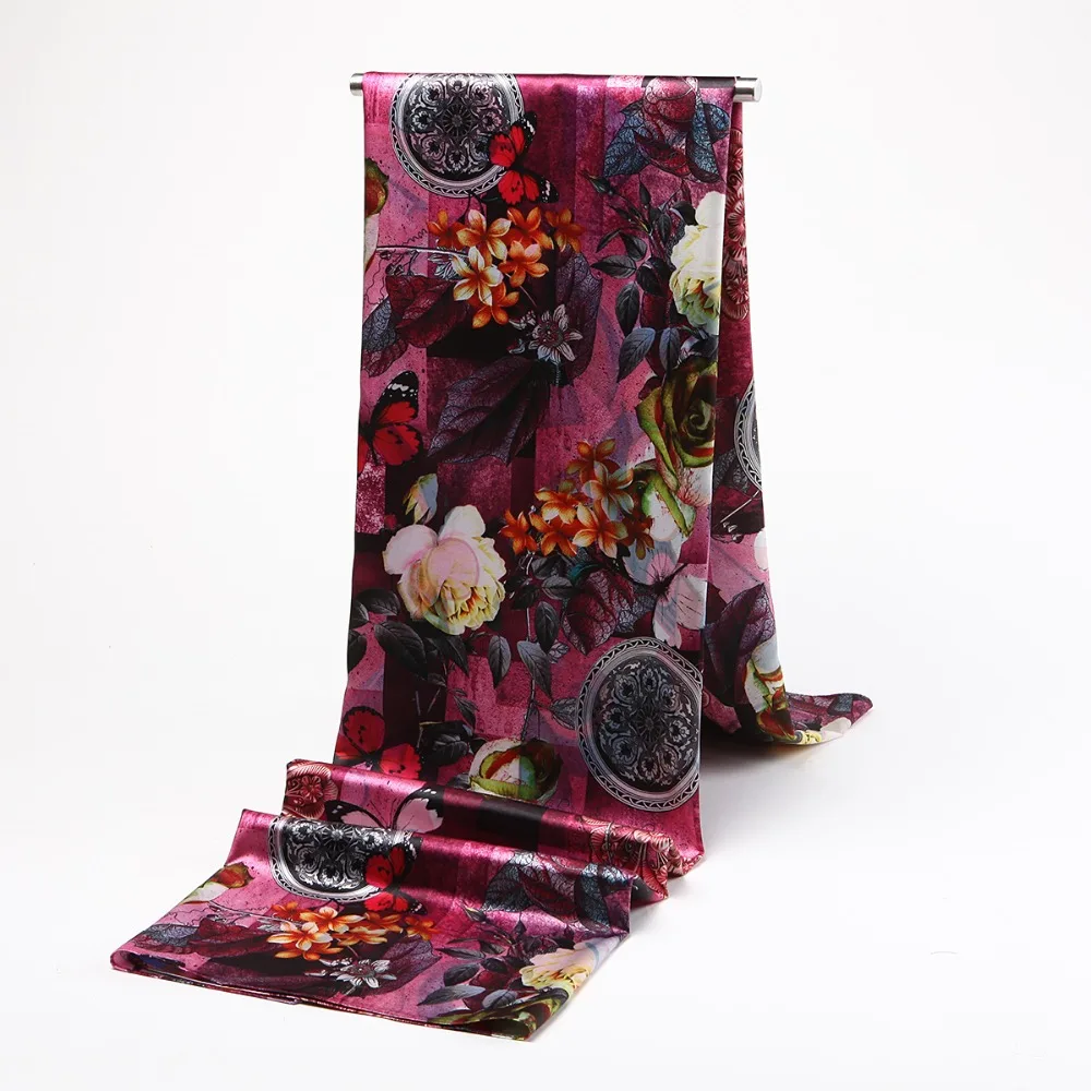 

170x75cm Hot Sale New Arrival Plain Patchwork Prints Fabric Digital Printing Silk Dress Shirt Fabric Wedding HF12