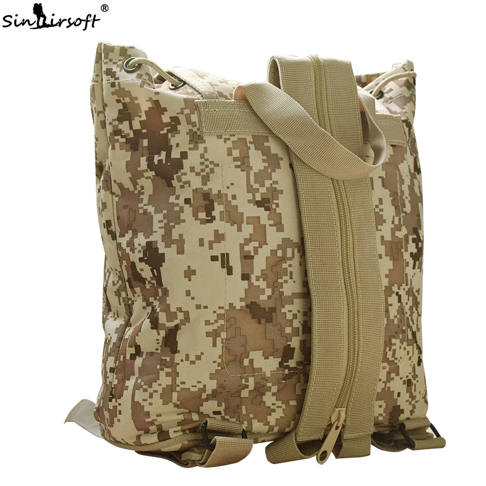 SINAIRSOFT нейлоновый унисекс рюкзак на молнии Molle рюкзаки для путешествий водонепроницаемые ветрозащитные камуфляжные маленькие сумки LY0029