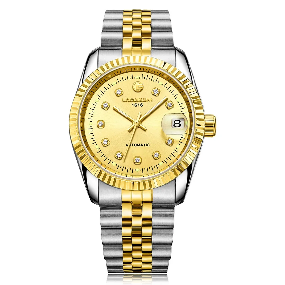 Часы Relogios Мужские механические роскошные брендовые водонепроницаемые