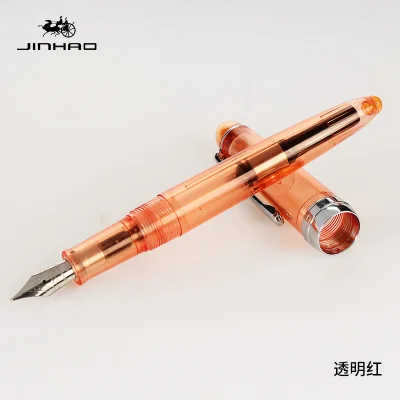 D JINHAO 992, все цвета, студенческая мода, средний и тонкий перьевая ручка, лучший подарок для подарка, школьные офисные принадлежности - Цвет: D