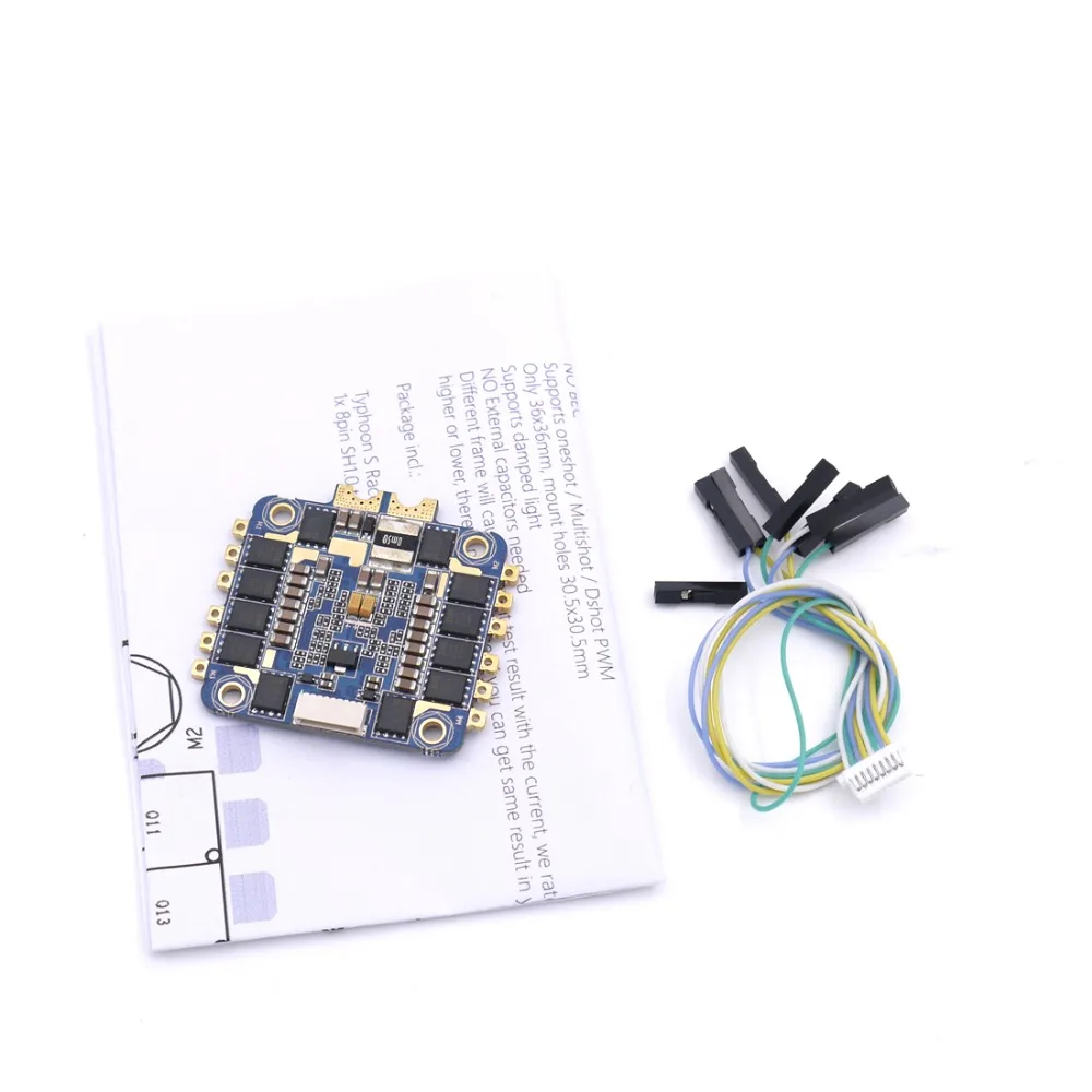 AIRBOT Новый Тайфун тока и напряжения 4в1 S ESC 4x30A BLHELI_S fimrware поддерживает Oneshot/Multishot/Dshot