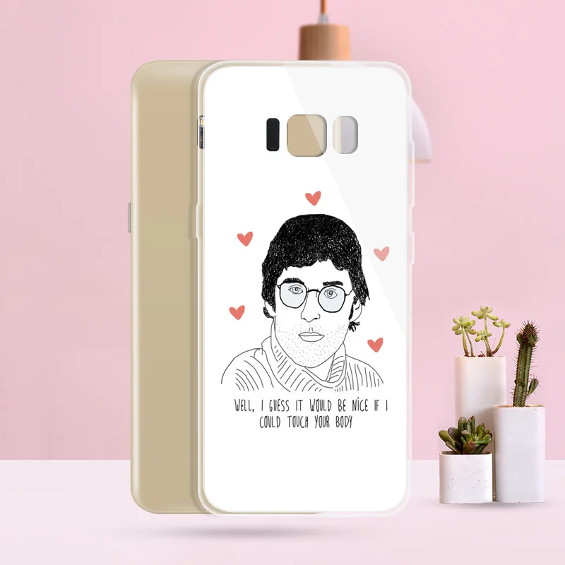 N128 Louis Theroux Soft TPU Silicone Cover For Samsung Galaxy A3 A5 A6 A7 A8 A9 M10 M20 S10 S10E Lite Plus 2017 2018 Case |