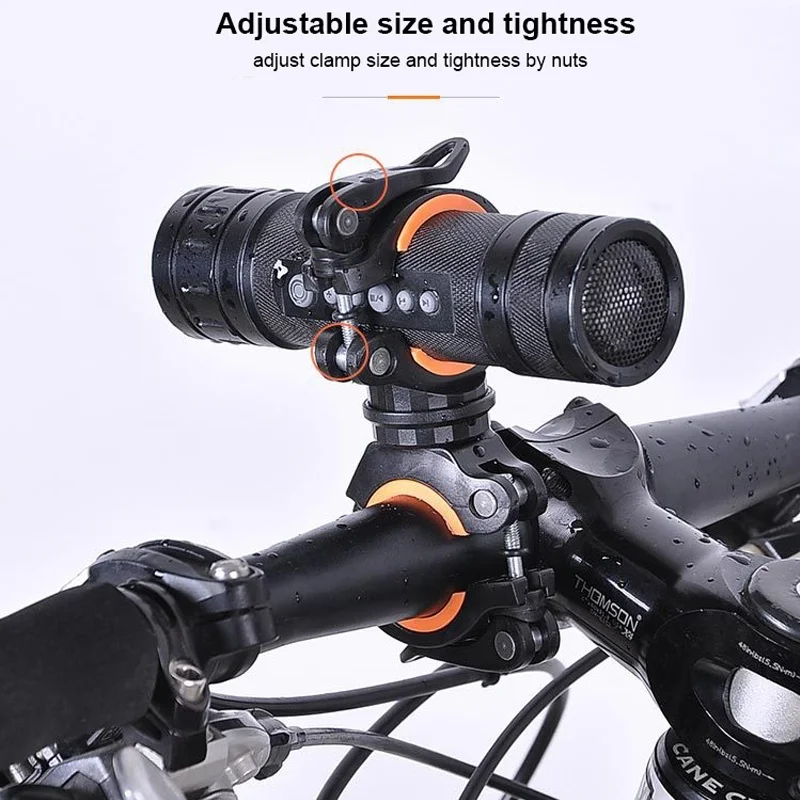 Кронштейн для велосипеда Sireck вращающийся держатель велосипедного фонаря руля