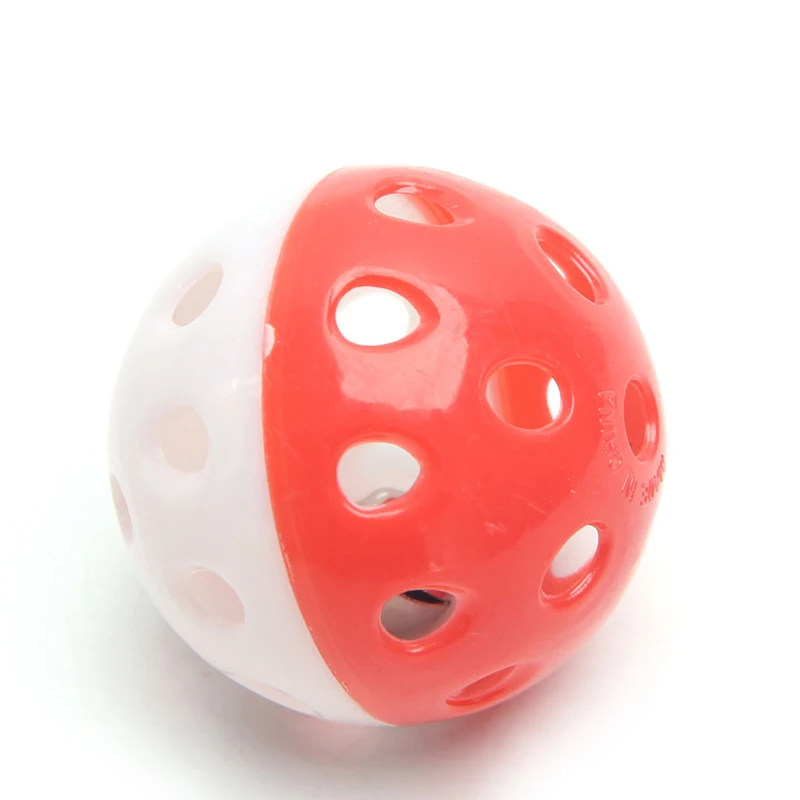 

Pet Parrot Toy Bird Hollow Bell Ball For Parakeet Cockatiel Chew Fun Cage Toys