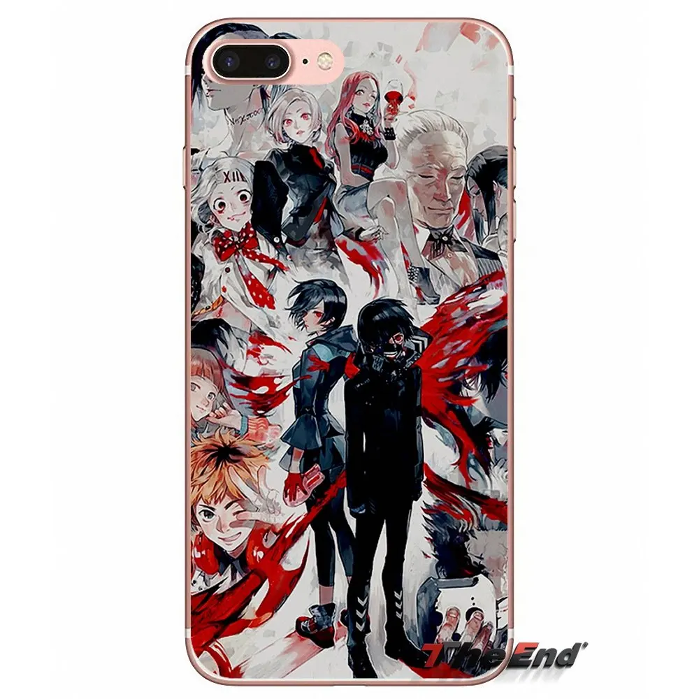Чехол для Samsung Galaxy J1 J2 J3 J5 J7 A3 A5 A7 2015 2016 2017 J530 J730 Fundas Coque tokyo ghoul kirishima touka Kaneki
