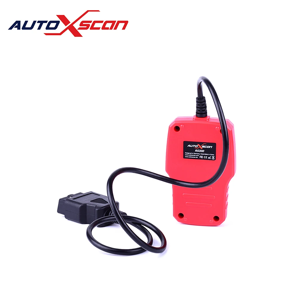 RS300 AUTOXSCAN Auto OBD2 сканер кода цветной экран I/M готовность выключить свет двигателя