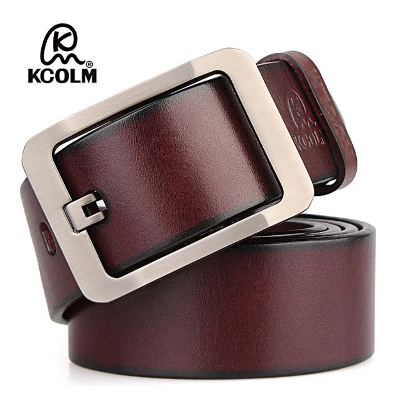 

100%cowhide genuine leather tactical belts for men brand pin buckle jeans cowboy Mens Belts Luxury Leather Designer High Quality
