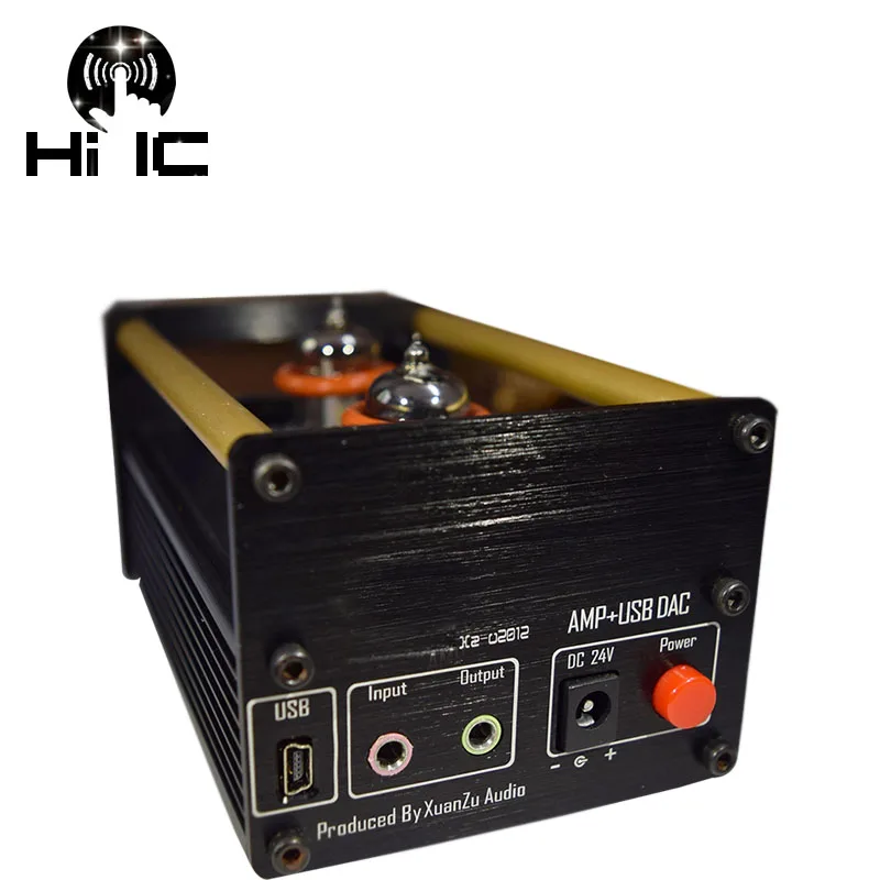 Мини HiFi ЦАП Декодер ламповые усилители звуковой платы amplificador pre Amp USB аудио