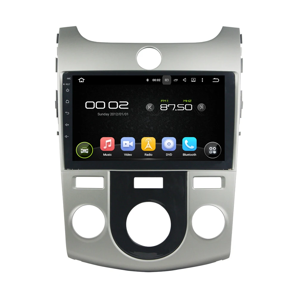 Автомобильный DVD-плеер с 9-дюймовым экраном Android 5 1 GPS навигационная система