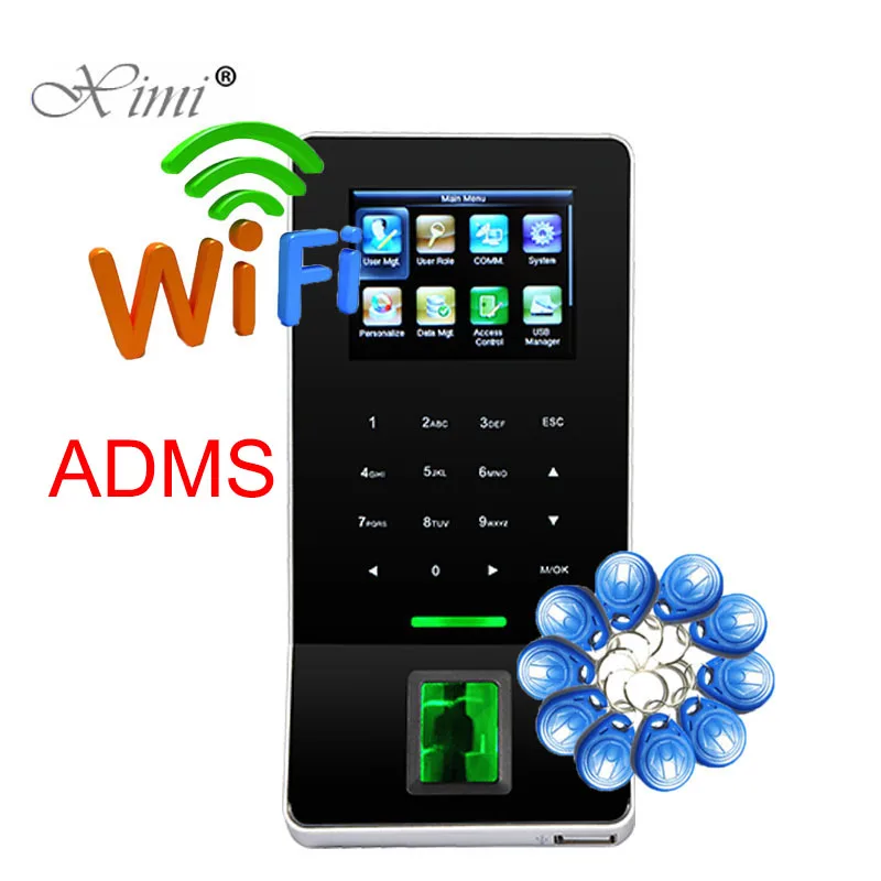 Горячая продажа ZK F22 WIFI TCP/IP биометрический контроль доступа по отпечаткам