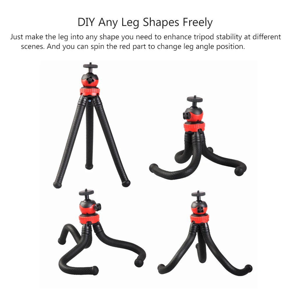 Гибкий мини штатив держатель для экшн камеры GoPro Hero Canon Nikon Sony|Штативы| |