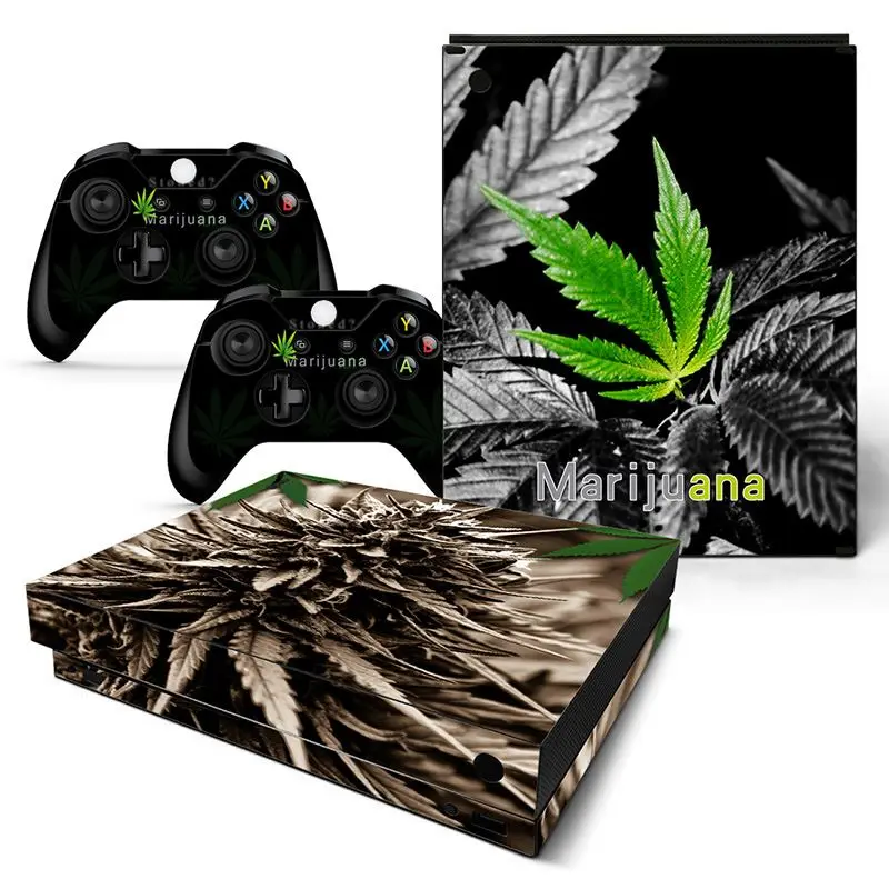 TN-XboneX-0904 Рекламный стикер кожи для xbox one x аксессуары консоль и контроллер - Цвет: TN-XboneX-0904
