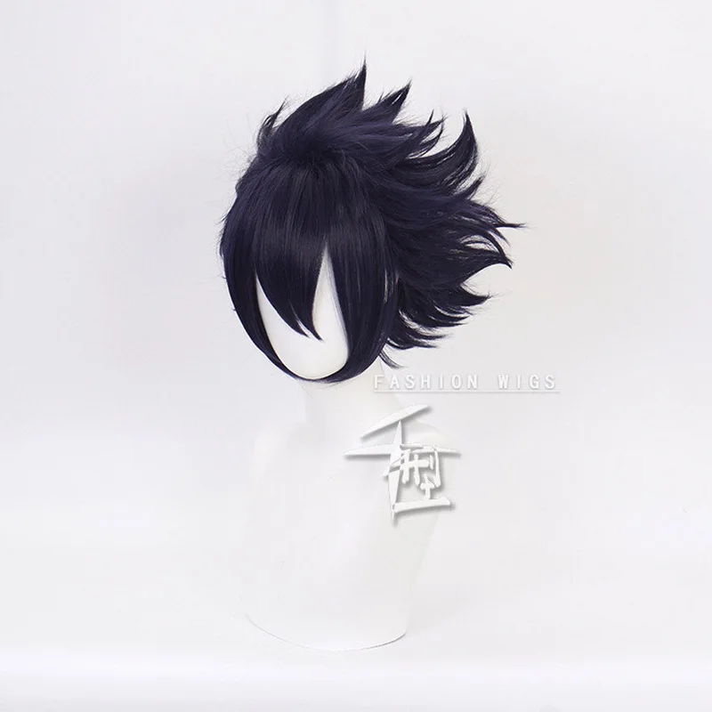 My Hero Academy Boku no Hiro Akademia Amajiki Tamaki темно-синий короткий парик для косплея синтетические волосы Perucas+ парик шапка