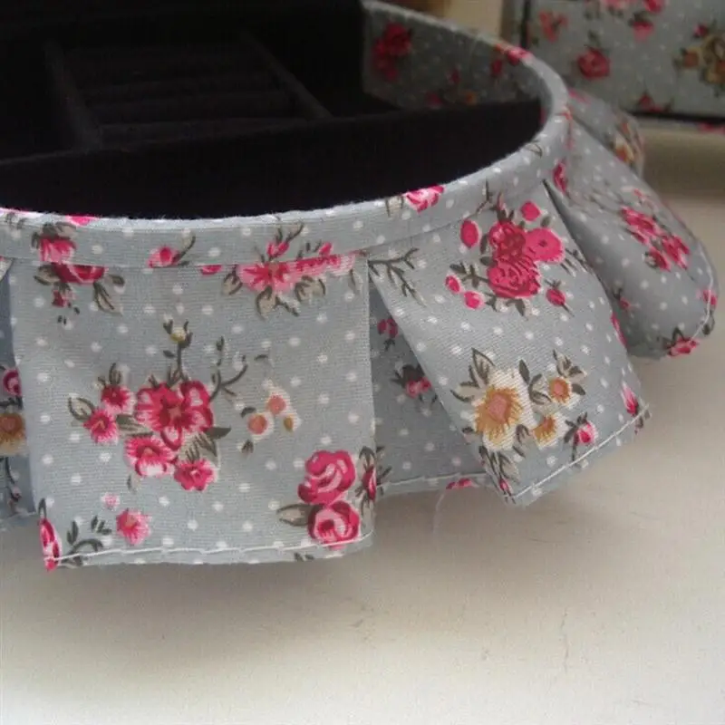 Мини настольный Форма Ювелирных Изделий Витрина Организатор держатель с