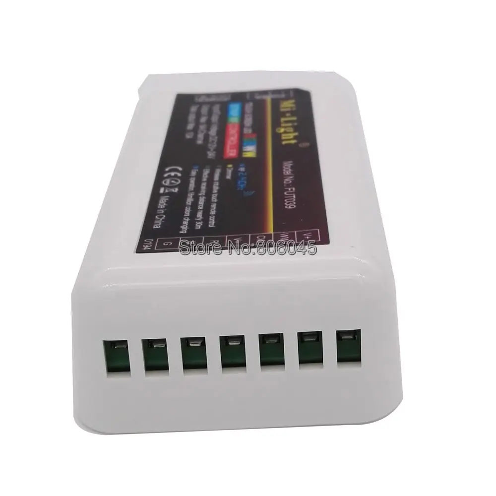 FUT039 DC12 24V 2 4G 4 зонный беспроводной RGB + CCT светодиодный контроллер диммер Wi Fi
