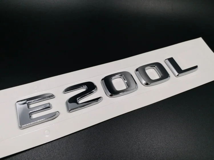17-18 для Mercedes W211 W212 E-Class наклейка на заднюю эмблему багажника E200 E300 E200L E300L E320L |