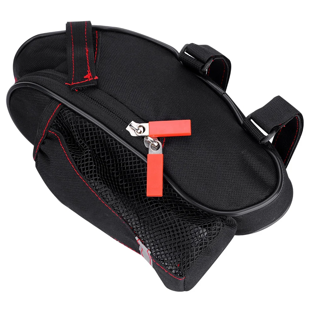 Водонепроницаемые велосипедные сумки на седло черная Светоотражающая