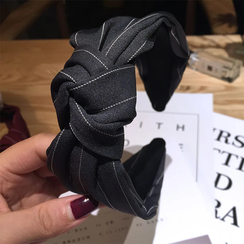 Новинка ободок для волос модное украшение Маленькая женская свежая полоска