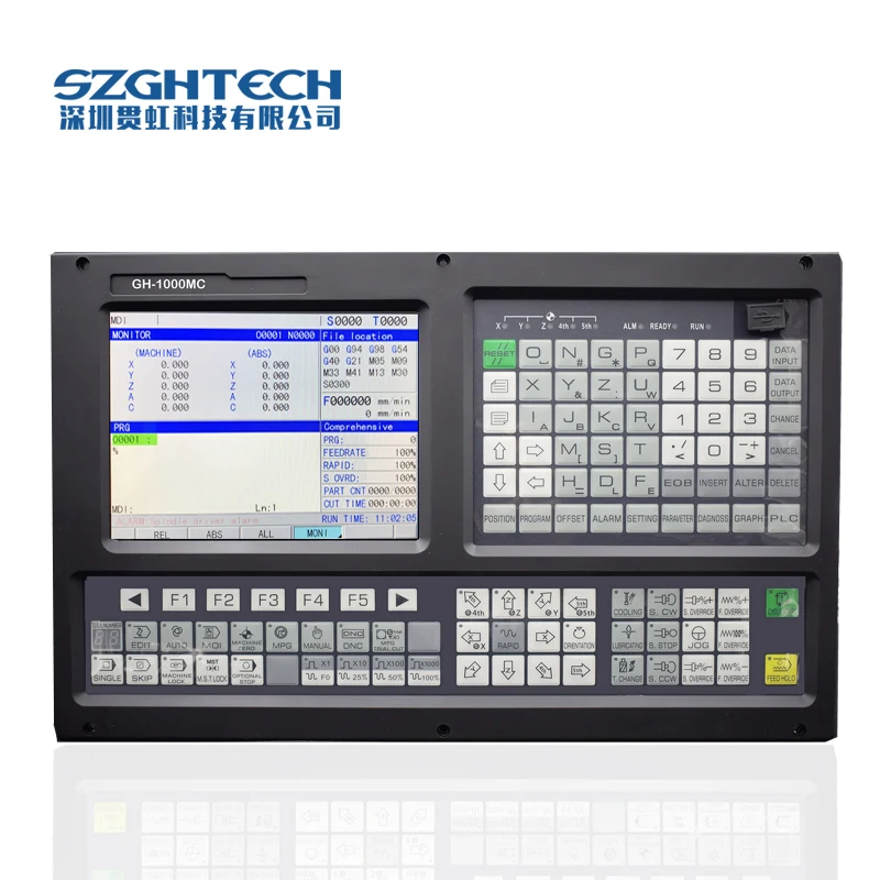 Высокая точность GH1000MC 4 оси фрезерные с чпу контроллер автоматическим изменением