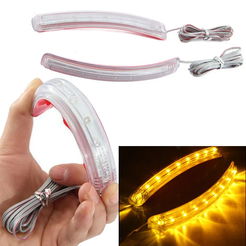 2 шт. автомобильный светильник зеркало заднего вида индикатор поворота