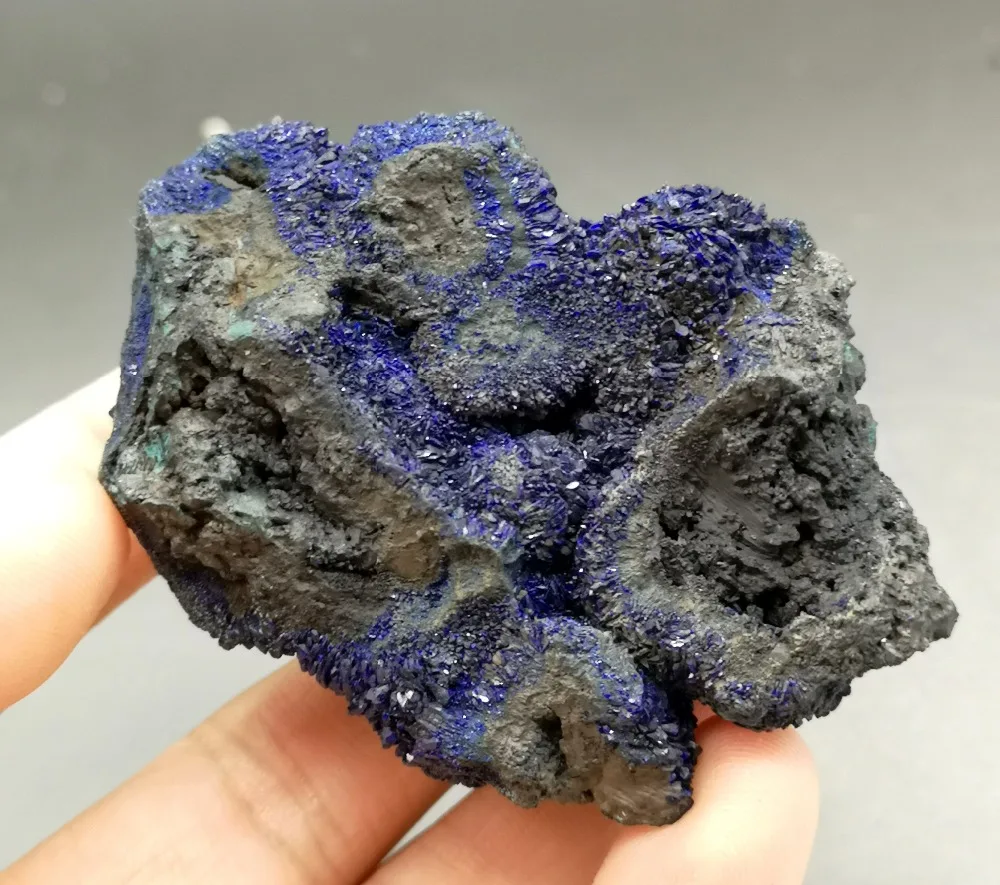 111 г натуральный Блестящий Azurite минеральный кристалл целебные Кристаллы Камень и