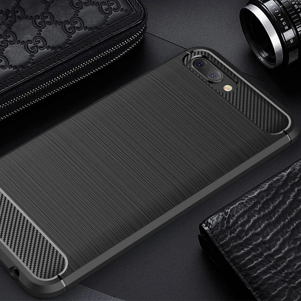 Чехол из углеродного волокна для Huawei honor 10 Чехлы силиконовый мягкий чехол Lite
